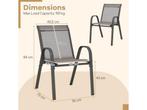 COAST Terrasstoelen - Ergonomisch Design - Ademend en, Huis en Inrichting, Woonaccessoires | Overige, Verzenden, Nieuw