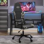 vidaXL Gamestoel kunstleer zwart en camouflage, Verzenden, Nieuw, Rood
