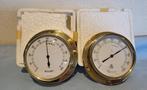 Hygrometer (2) - Blik - Hygrometer, Antiek en Kunst, Antiek | Wandborden en Tegels