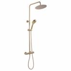 REA Thermostatische regendouche - geborsteld goud - 25 cm..., Ophalen of Verzenden, Nieuw