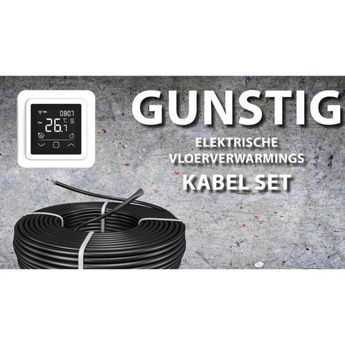 Best-Design Gunstig Vloerverwarmings Kabel Set 29,4 Mtr, Doe-het-zelf en Verbouw, Sanitair, Overige typen, Nieuw, Ophalen of Verzenden