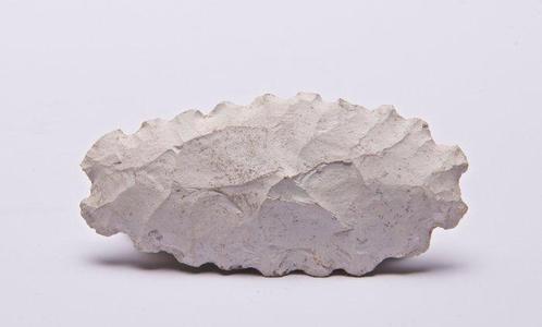 mayan Vuursteen Mayan eccentric flint sculpture - 86 mm, Antiek en Kunst, Antiek | Overige Antiek