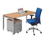 Slinger N-poot bureau, 160 x 80 cm, Overige plaatsen, Ophalen of Verzenden, Nieuw in verpakking, Bureau