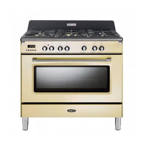 €1699 Boretti CFBG901OW Fornuis, Witgoed en Apparatuur, Fornuizen, Vrijstaand, Ophalen of Verzenden
