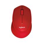 Logitech M330 Silent Plus Red, Computers en Software, Muizen, Verzenden, Zo goed als nieuw