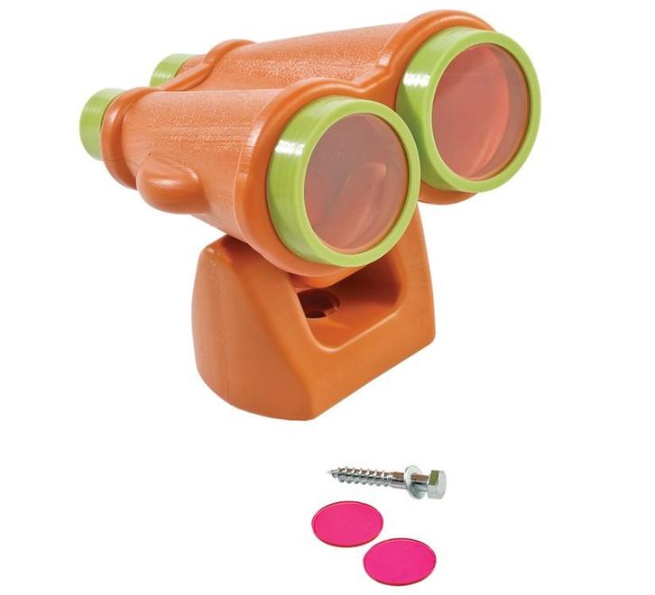 Verrekijker Oranje/Limoen groen, Kinderen en Baby's, Speelgoed | Buiten | Speeltoestellen, Nieuw, Ophalen of Verzenden