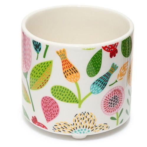 Plantpot/Bloempot Pick of the Bunch - Bloemen en Bladeren -, Tuin en Terras, Bloempotten, Nieuw, Ophalen of Verzenden