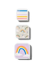 HEMA Snackbox regenbogen 3-delig korting, Verzenden, Nieuw