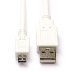 USB A naar Micro USB kabel | 1 meter | USB 2.0, Nieuw, Verzenden