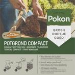 10x Pokon Kokos Potgrond Compact 10 liter, Tuin en Terras, Zand, Verzenden, Nieuw