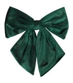 Haarspeld Strik Stof Glitter Groen, Verzenden, Nieuw