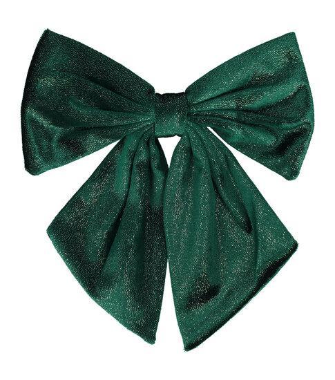 Haarspeld Strik Stof Glitter Groen, Sieraden, Tassen en Uiterlijk, Uiterlijk | Haarverzorging, Verzenden