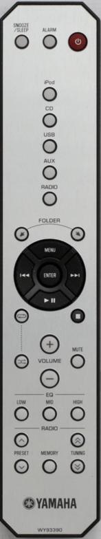 Afstandsbediening Yamaha WY93390, Ophalen of Verzenden, Nieuw, Origineel