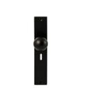 Knopkruk Sfera op rechthoekig langschild sleutelgat 56mm -, Nieuw, Verzenden