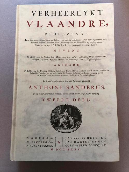 Kaarten - Prenten Beschrijvingen - Vlaanderen - 1732 DEEL 2, Boeken, Geschiedenis | Stad en Regio, Zo goed als nieuw, 17e en 18e eeuw
