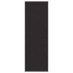 vidaXL Deurmat 60x180 cm zwart, Tuin en Terras, Deurmatten, Verzenden, Nieuw