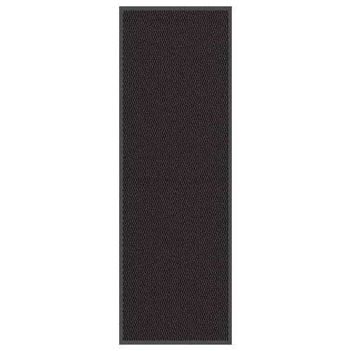 vidaXL Deurmat 60x180 cm zwart, Tuin en Terras, Deurmatten, Nieuw, Verzenden