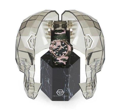 Philipp Plein - POWER Camouflage - Zonder Minimumprijs -, Sieraden, Tassen en Uiterlijk, Horloges | Heren