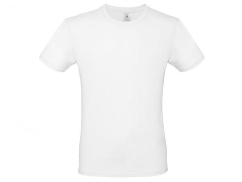 Heren American T-shirt - Ronde hals - Wit, Kleding | Heren, Ondergoed, Verzenden