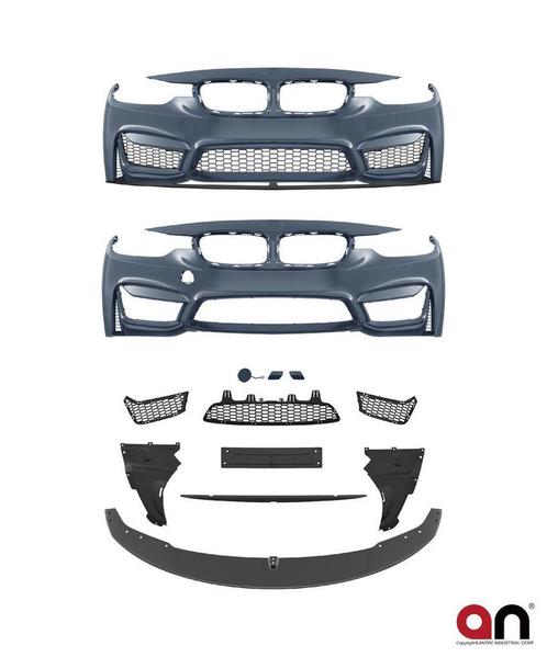 EVO M3 Voorbumper Met Front Lip BMW 3 Serie F30 F31 B2183, Auto-onderdelen, Carrosserie en Plaatwerk, Nieuw, BMW, Voor, Bumper