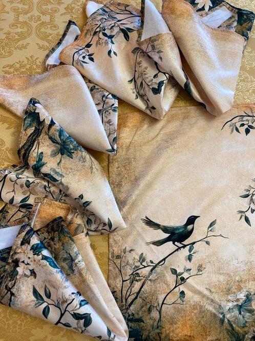 San Leucio top quality - Prachtig pakket van 12 zijde, Antiek en Kunst, Antiek | Kleden en Textiel