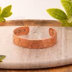 Koperen gezondheids-klemarmband met 2 magneten, zware, Sieraden, Tassen en Uiterlijk, Armbanden, Ophalen of Verzenden, Nieuw