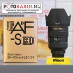 Nikon AF-S 28-70mm f2.8 D IF | garantie | Foto Karin Kollum, Ophalen of Verzenden, Gebruikt, Zoom
