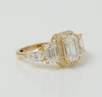 Zonder Minimumprijs - Cocktailring - 14 karaat Geel goud -, Sieraden, Tassen en Uiterlijk, Antieke sieraden