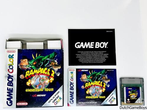 Gameboy Color - Rampage 2 - Universal Tour - EUR, Spelcomputers en Games, Games | Nintendo Game Boy, Gebruikt, Verzenden