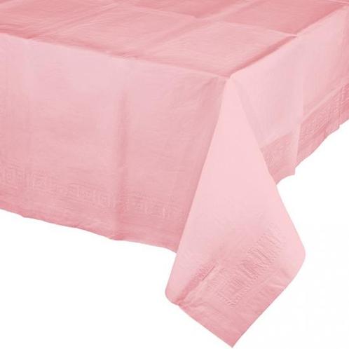 Tafelkleden lichtroze 274 x 137 cm - Tafelkleden, Hobby en Vrije tijd, Feestartikelen, Verzenden