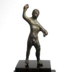 Etruscan Brons Figuur van een krijger, Antiek en Kunst