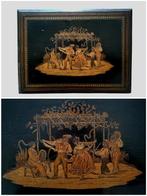 Manifattura di Sorrento - Paneel - Hout - Intarsio - 19e, Antiek en Kunst