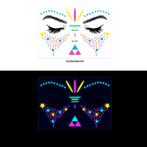 Gezicht Sticker Glow in the Dark FA-007, Ophalen of Verzenden, Nieuw