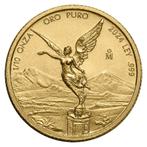 Gouden Mexican Libertad 1/10 oz 2024, Postzegels en Munten, Munten | Amerika, Verzenden, Zuid-Amerika, Losse munt, Goud