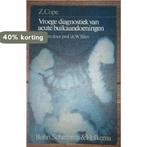 VROEGE DIAGNOSTIEK VAN ACUTE BUIK AANDOENINGEN 9789031304974, Boeken, Verzenden, Gelezen, Cope