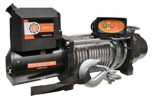 Presko Winch - PEW12000 12V Steel Cable, Doe-het-zelf en Verbouw, Lieren en Takels, Ophalen of Verzenden