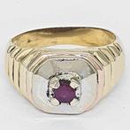 Ring - 18 karaat Witgoud, Geel goud, Roségoud - 0.15ct. tw., Sieraden, Tassen en Uiterlijk, Ringen, Nieuw