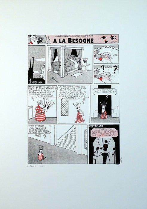Turf - 1 Silkscreen - La Nef des Fous - Besogne, Boeken, Strips | Comics