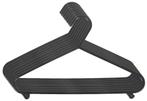 Bieco Kledinghangers Kunststof Zwart 8 stuks 04014150, Kleding | Dames, Kledinghangers, Verzenden, Nieuw