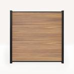 ACTIE - Premium Composiet Schutting Rhombus Eiken, Ophalen of Verzenden, Nieuw, Kunststof, 1 tot 2 meter