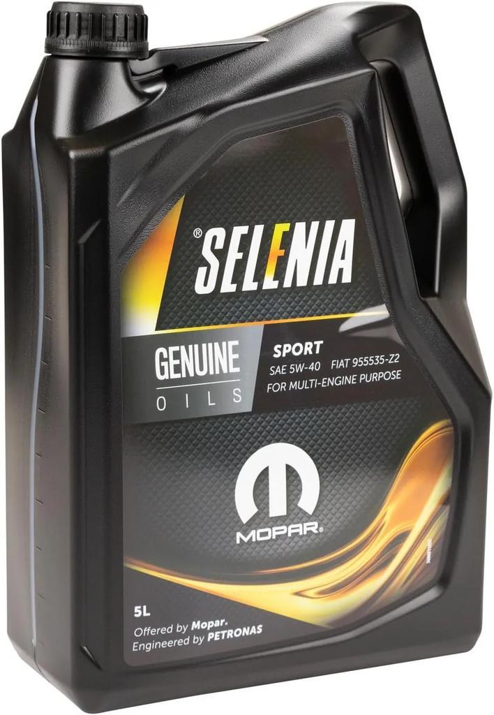 5L Selenia 5W40 Sport Multi Engine Fiat 9.55535-Z2 ACEA A..., Auto-onderdelen, Motor en Toebehoren, Nieuw, Ophalen of Verzenden