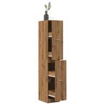 vidaXL Apothekerskast 30x41x174,5 cm bewerkt hout artisanaal, Verzenden, Nieuw