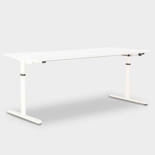 Drentea slingerbureau, wit blad, 180 x 80 cm, Huis en Inrichting, Bureaus, Ophalen of Verzenden