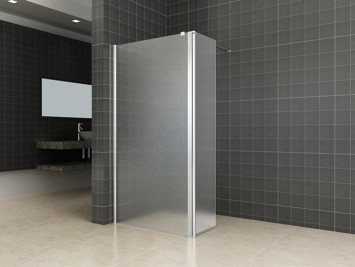 Douche zijwand+scharnierprofiel-links 350x2000 10mm NANO geh, Doe-het-zelf en Verbouw, Sanitair, Nieuw, Verzenden