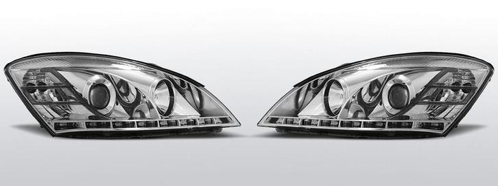 Koplampen Devil Eyes | Kia Ceed 2006-2009 | chroom, Auto-onderdelen, Verlichting, Nieuw, Verzenden