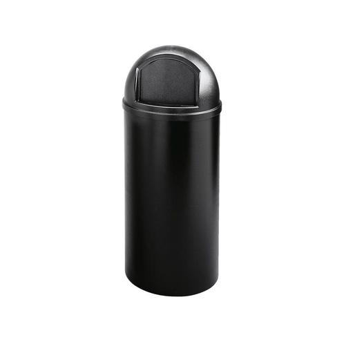Rubbermaid Marshal Container 56,8 ltr - zwart, Huis en Inrichting, Woonaccessoires | Prullenbakken, Nieuw, Verzenden