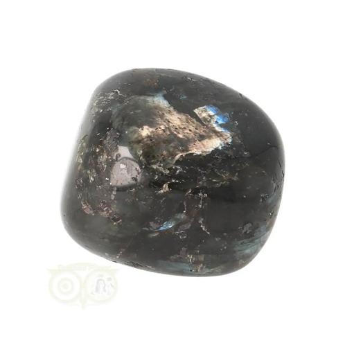 Larvikiet  trommelsteen Nr 33 - 22 gram - Noorwegen, Sieraden, Tassen en Uiterlijk, Edelstenen, Nieuw, Verzenden