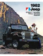 1982 JEEP PROGRAMMA BROCHURE ENGELS, Nieuw, Author