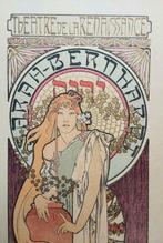 Alphonse Mucha (1860-1939) - La Samaritaine ( Sarah, Antiek en Kunst, Antiek | Meubels | Stoelen en Banken