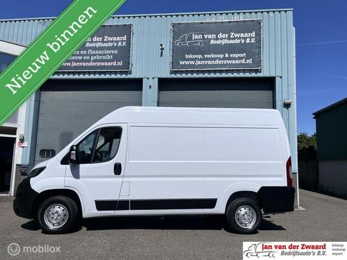 Peugeot Boxer 330 2.2 BlueHDi 120 Lang hoog EURO 6 3 zitplaa, Auto's, Peugeot, Lease, Handgeschakeld, Overige carrosserieën, Wit